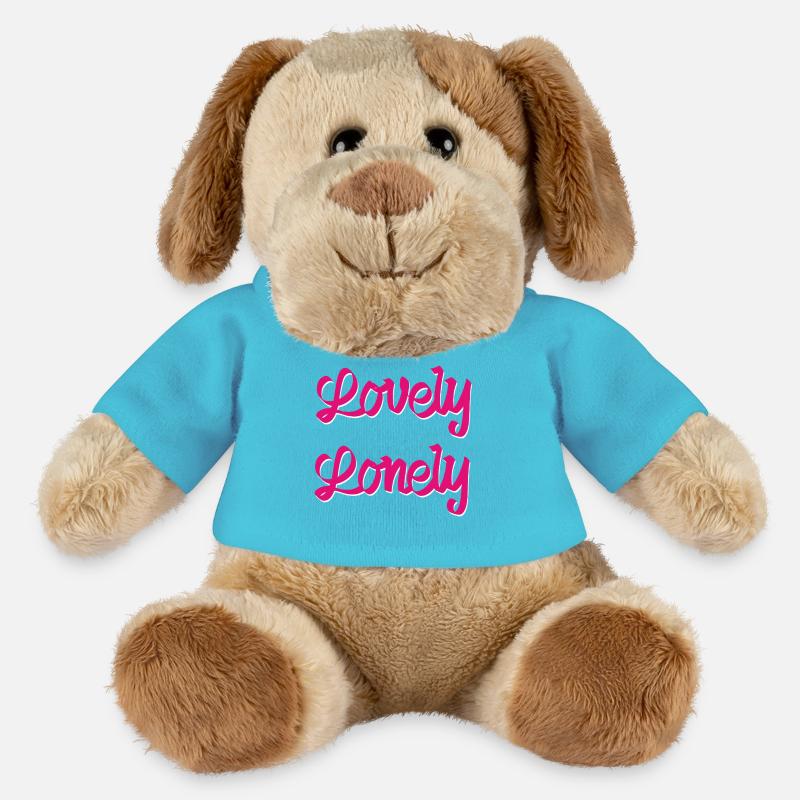 Schön einsam - MiniFeet® Hund Helge - Atollblau