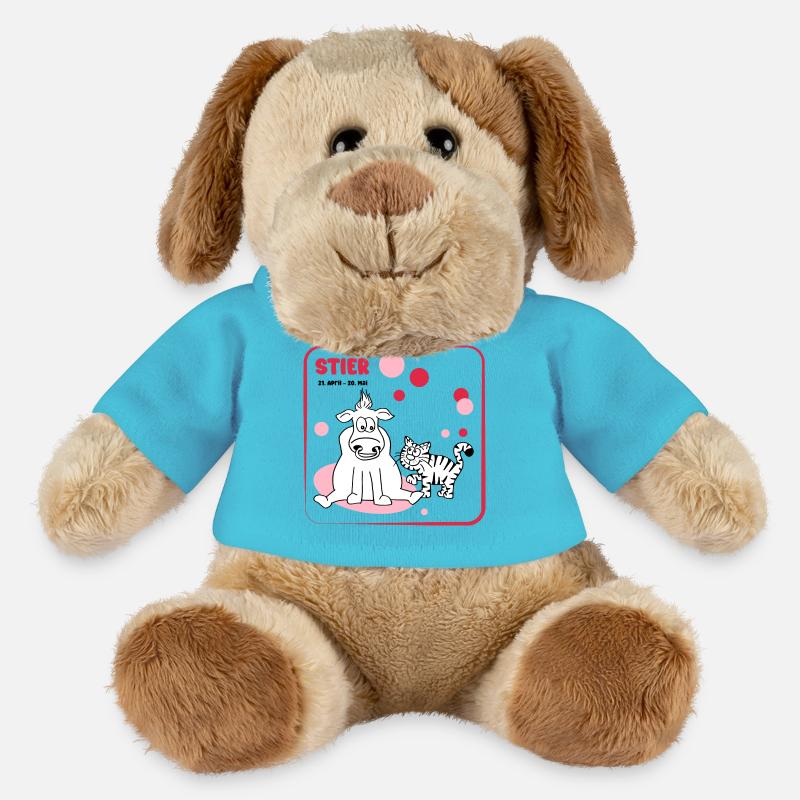 Zodiac sign Taurus - MiniFeet® Dog Helge - atoll blue