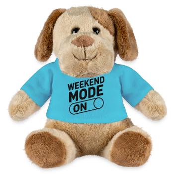 Weekend Mode On - MiniFeet® Dog Helge - atoll blue - Front