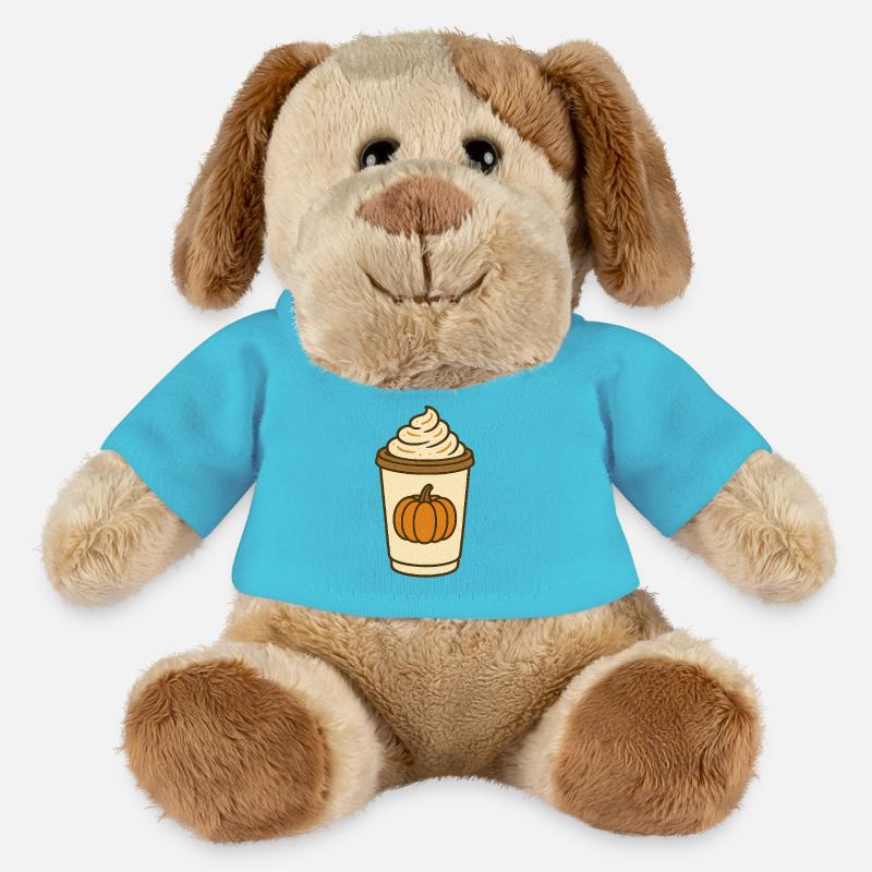 Pumpkin Spice 2 - MiniFeet® Dog Helge - atoll blue