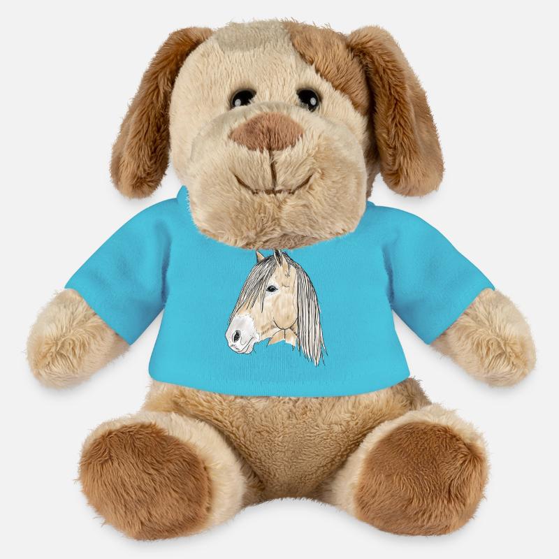 haflinger - MiniFeet® Hund Helge - Atollblau