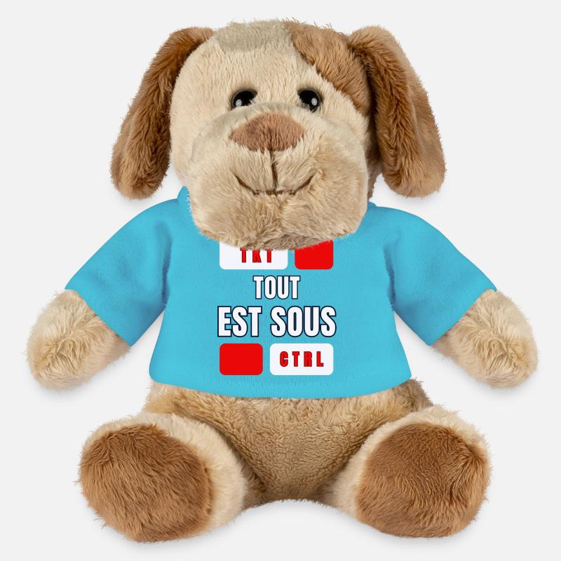 THAILÄNDISCH - MiniFeet® Hund Helge - Atollblau