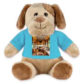 Caravan interior. - MiniFeet® Dog Helge - atoll blue - Front