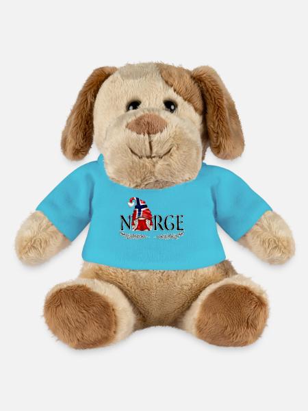Norge - Gnome - Nisse - Norvège - Chien en peluche Helge MiniFeet® - bleu outremer