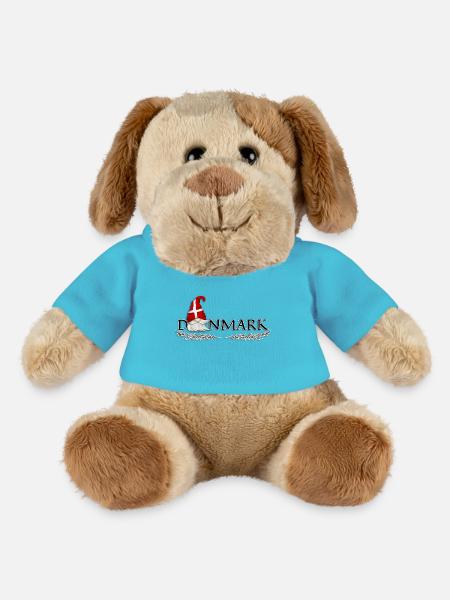 Danmark - Gnome - Nisse - Dänemark - MiniFeet® Hund Helge - Atollblau