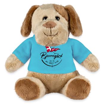 BJERREGÅRD - Ma deuxième maison - b - Chien en peluche Helge MiniFeet® - bleu outremer - Devant
