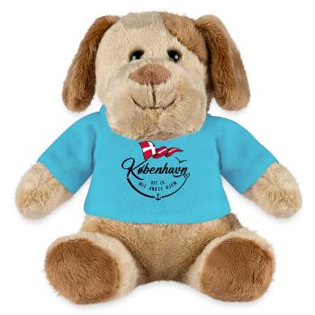 KOBENHAVN - My second home - b - MiniFeet® Dog Helge - atoll blue - Front