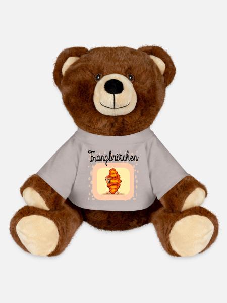 HAMBURG FRANZBRÖTCHEN KOSTÜM - MiniFeet® RecycelBär® Braun - Taupe
