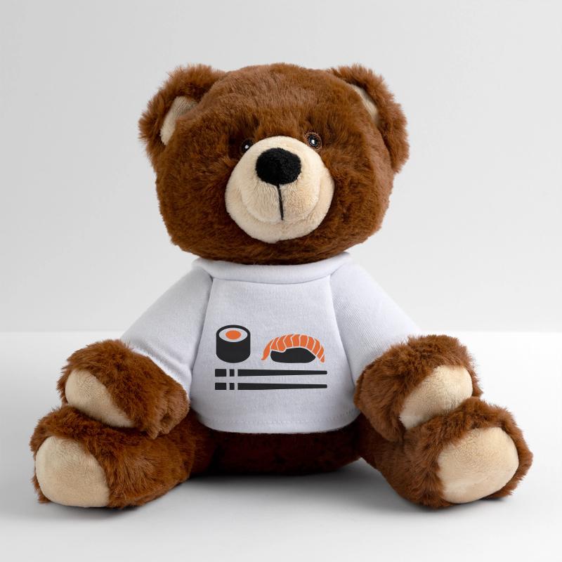 Sushi Nounours RecycelBär® marron