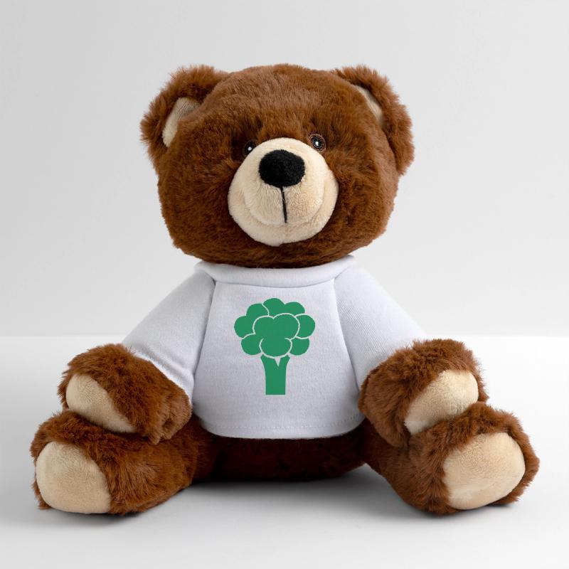 Broccoli MiniFeet® RecycelBär® Teddy Bear Brown