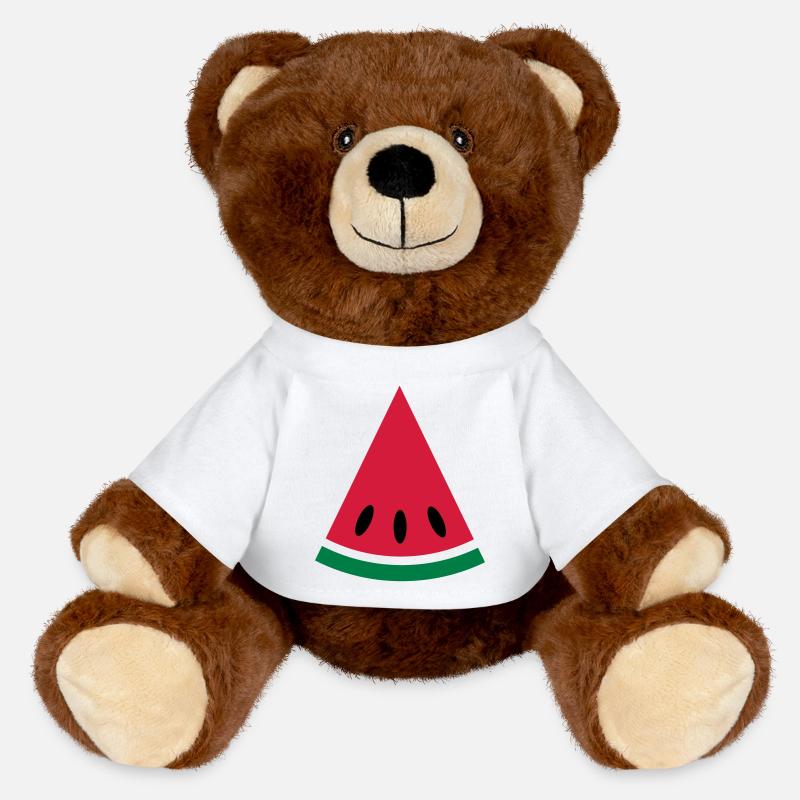 Melon - Nounours RecycelBär® marron - blanc