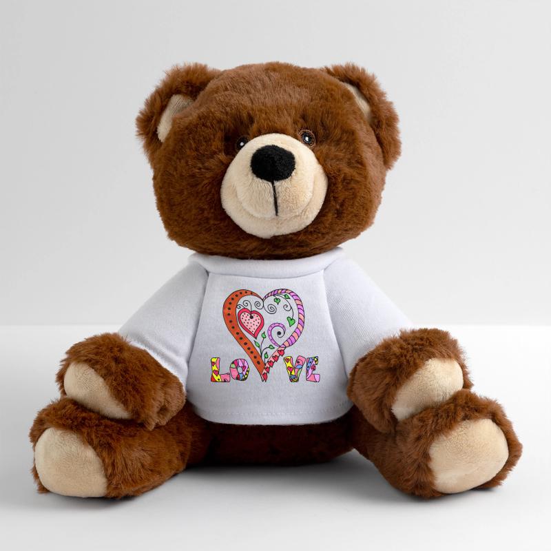 Heart MiniFeet® RecycelBär® Teddy Bear Brown