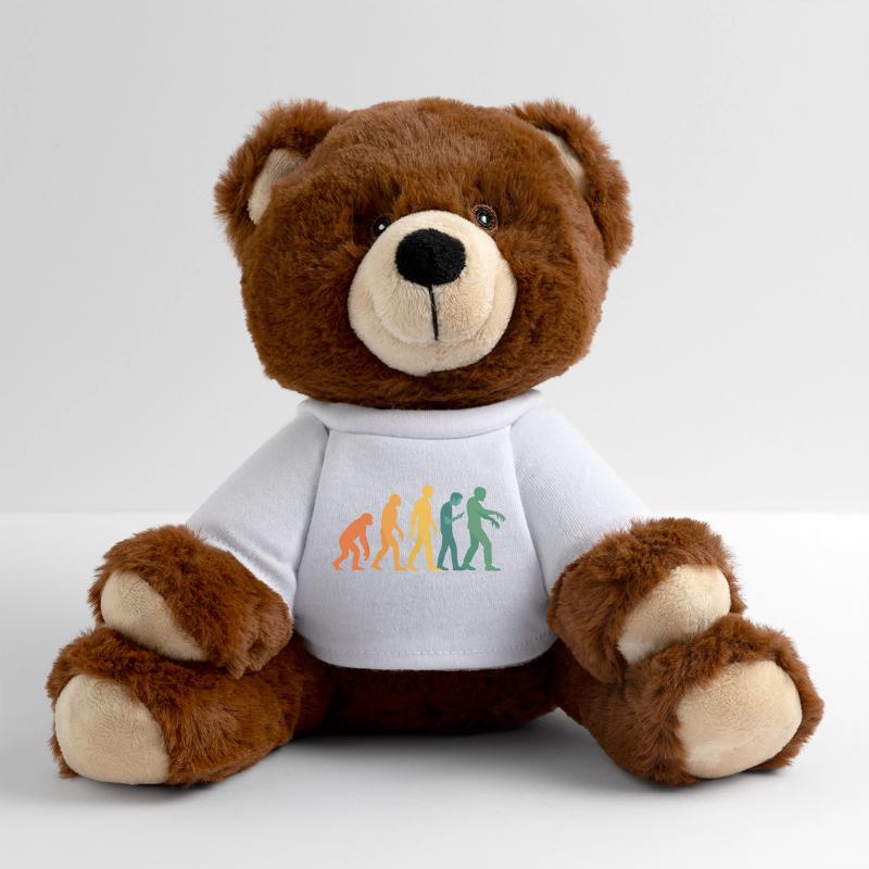 Evolution Silhouette Gradient MiniFeet® RecycelBär® Teddy Bear Brown