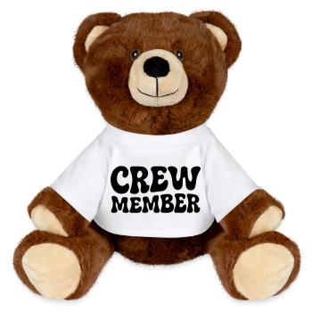 membre d’équipage - Nounours RecycelBär® marron - blanc - Devant