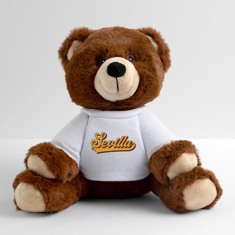 Séville Rétro Script Jaune Nounours RecycelBär® marron