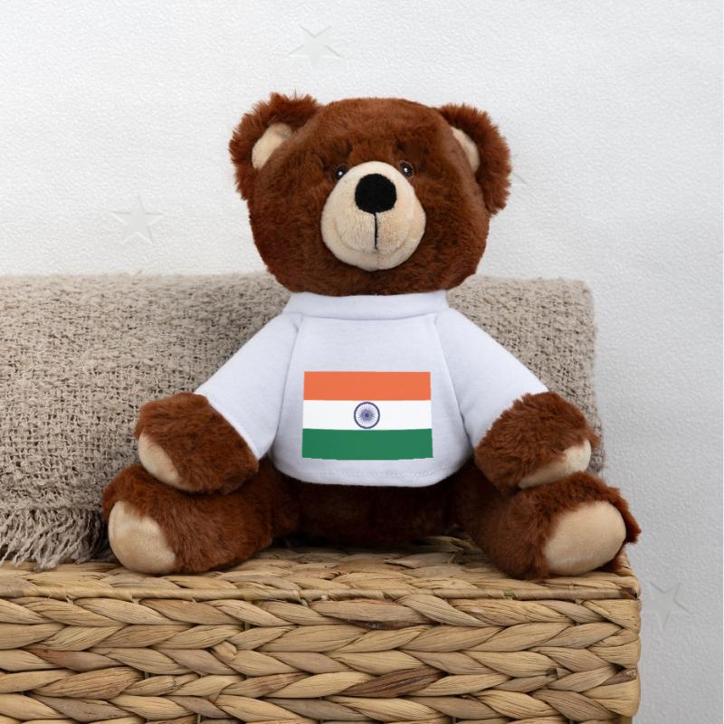 Inde Nounours RecycelBär® marron
