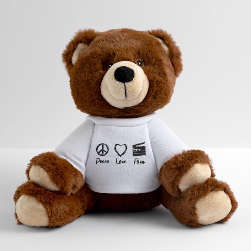 Clapperboard MiniFeet® RecycelBär® Teddy Bear Brown