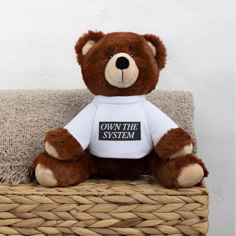 Posséder le système - Das eigene System Nounours RecycelBär® marron