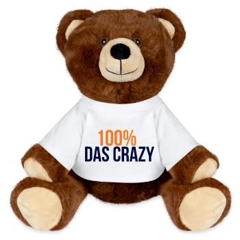 Collection GIUDAN Youth Word 25 - 100 % la folie - Nounours RecycelBär® marron - blanc - Devant