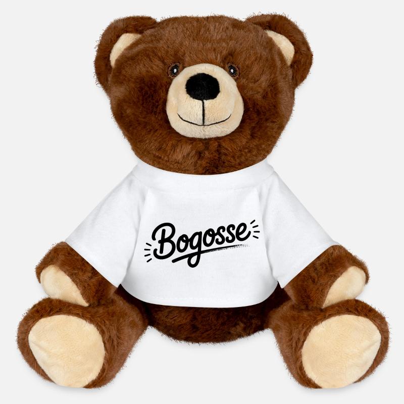 Bogosse - MiniFeet® RecycelBär® Braun - Weiß
