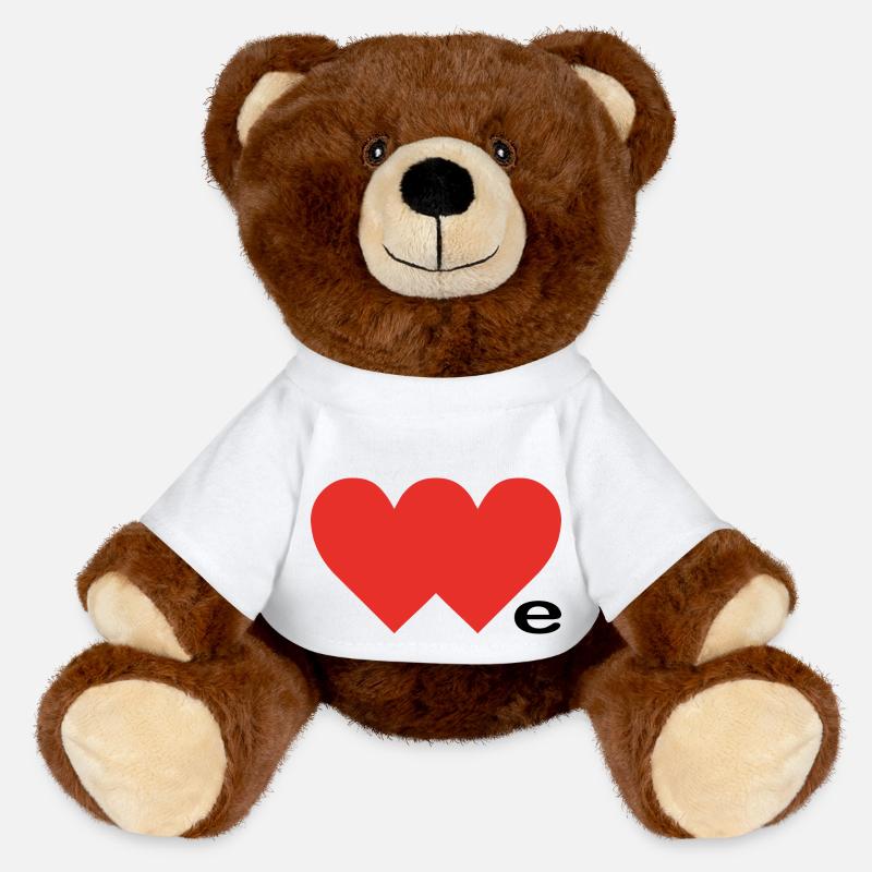 Nous - Nounours RecycelBär® marron - blanc