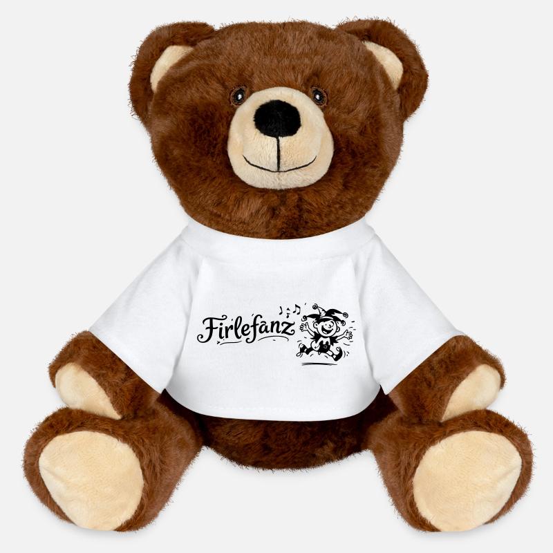 Friperie - Nounours RecycelBär® marron - blanc
