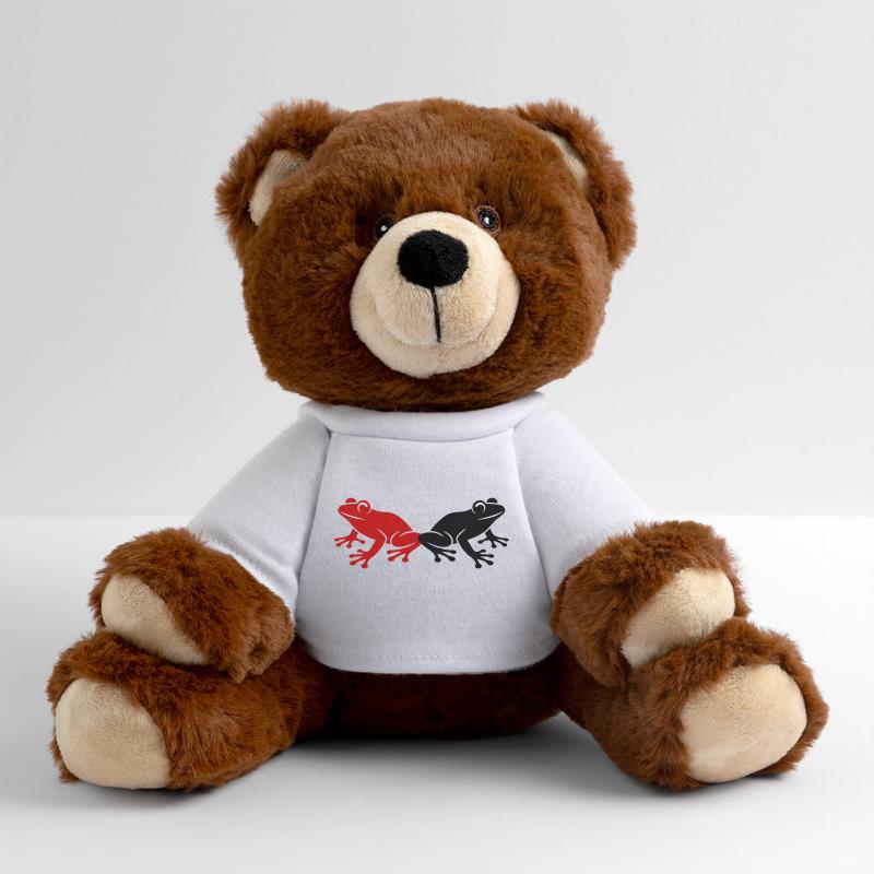 Frog Toad MiniFeet® RecycelBär® Teddy Bear Brown