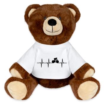 Impulsion de course - Nounours RecycelBär® marron - blanc - Devant