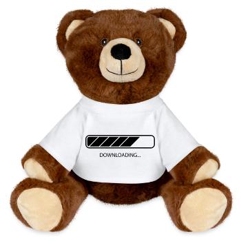 Herunterladen - MiniFeet® RecycelBär® Braun - Weiß - Vorne