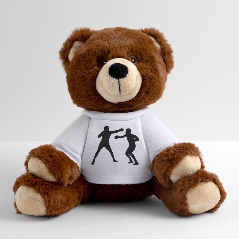 Entraînement de combat de boxe Nounours RecycelBär® marron