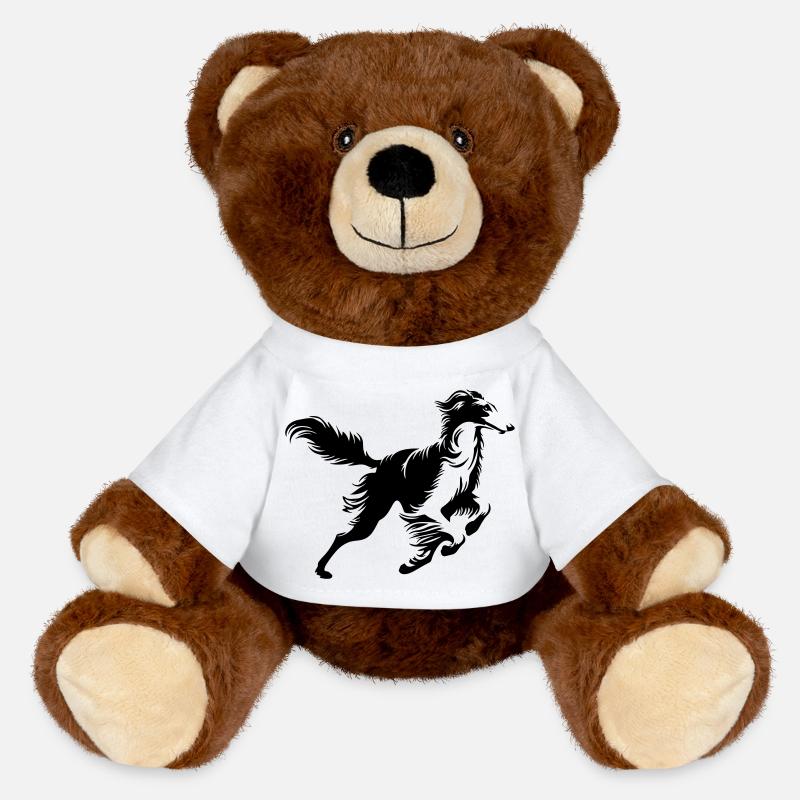 Barsoi - MiniFeet® RecycelBär® Braun - Weiß