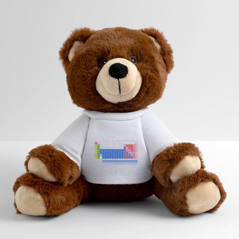 Periodensystem der Elemente (PSE) Periodic Table MiniFeet® RecycelBär® Braun