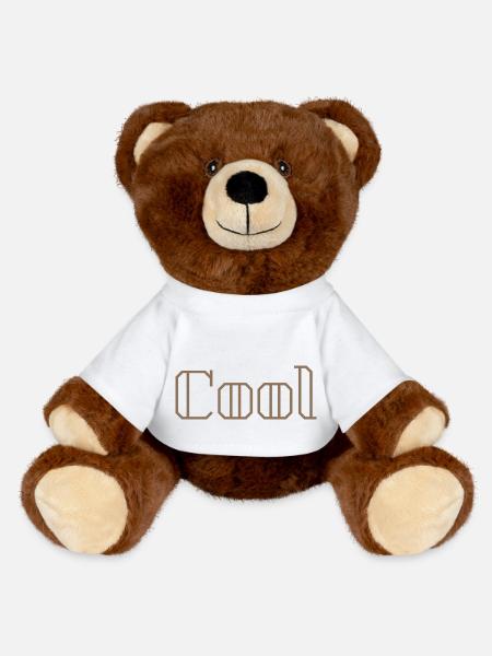 Cool - MiniFeet® RecycelBär® Braun - Weiß