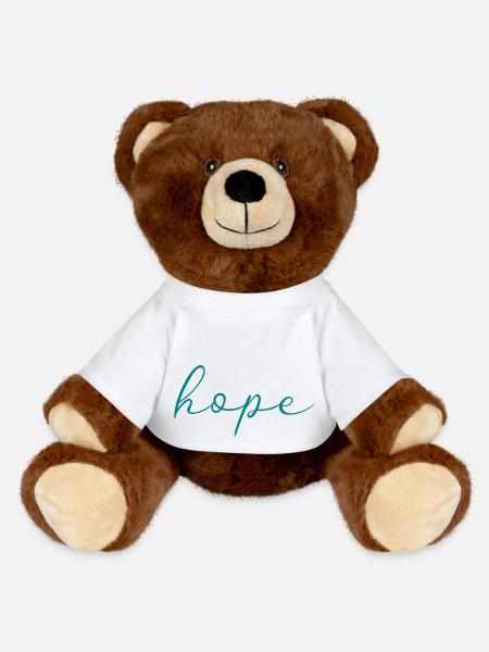 hoffen - MiniFeet® RecycelBär® Braun - Weiß