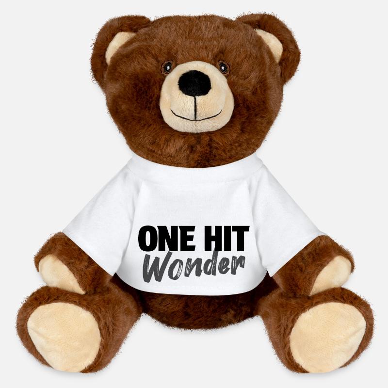 ONE HIT WONDER - MiniFeet® RecycelBär® Braun - Weiß