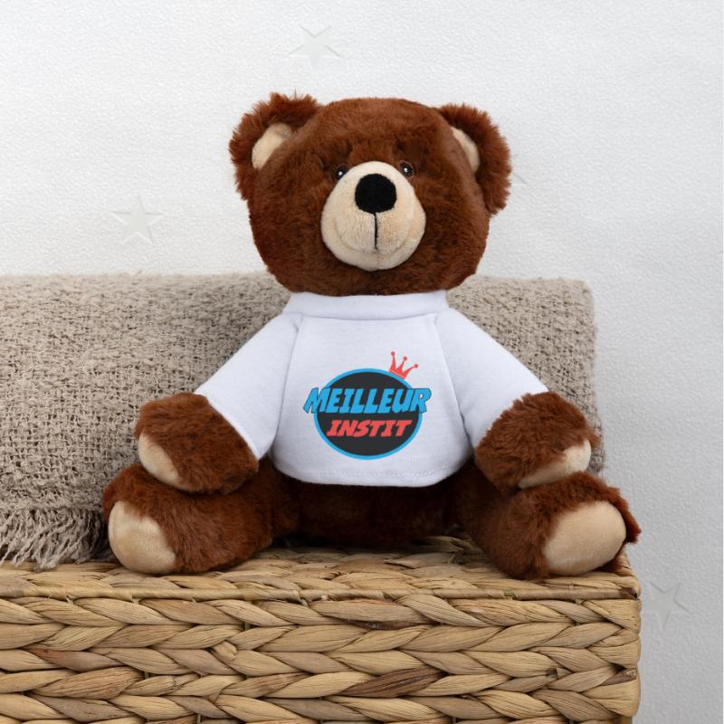 BESTER LEHRER MiniFeet® RecycelBär® Braun