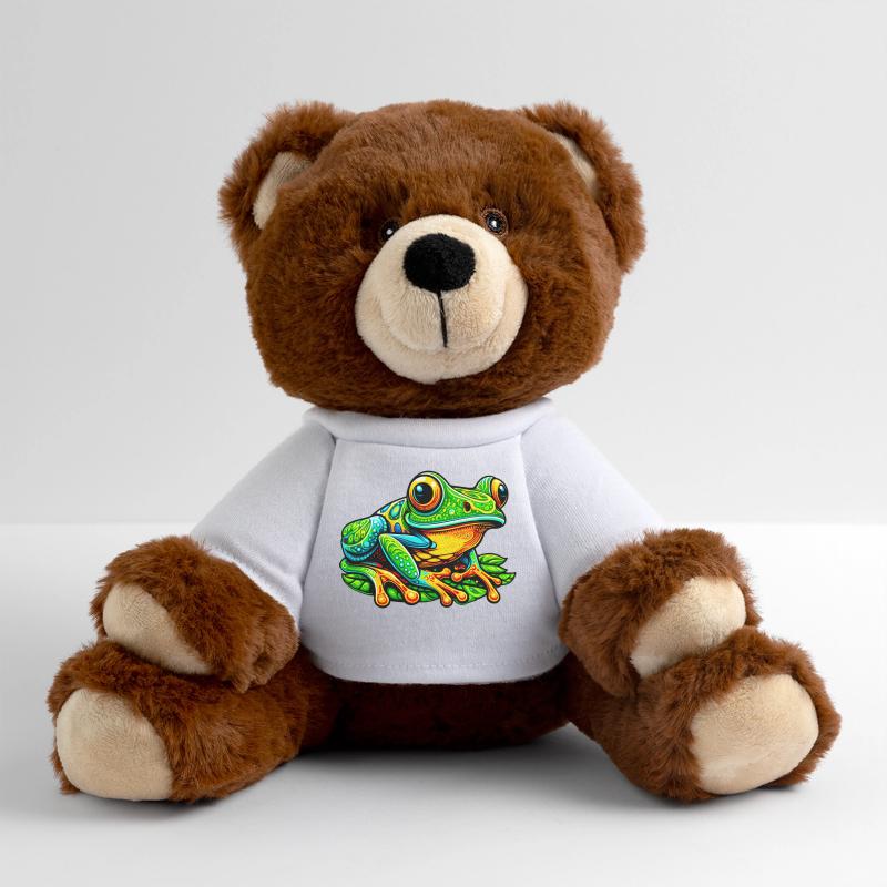 Frog MiniFeet® RecycelBär® Teddy Bear Brown
