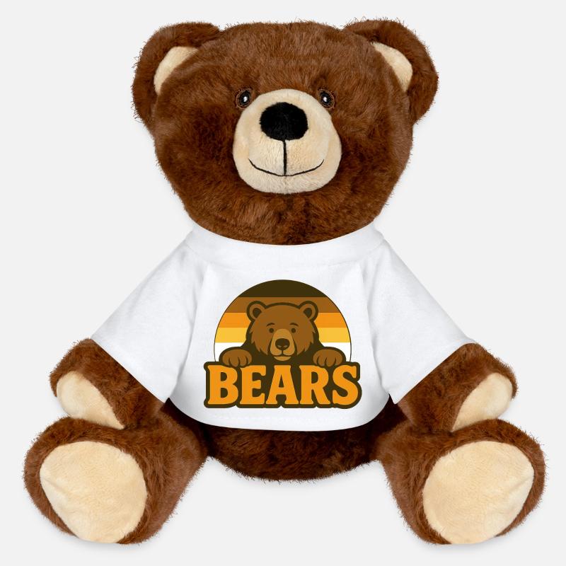 Tenue Bears Bearflag Pride - Nounours RecycelBär® marron - blanc