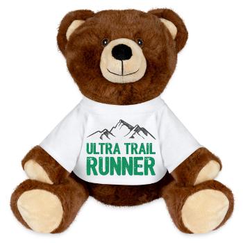 Ultra Trail Runner - MiniFeet® RecycelBär® Braun - Weiß - Vorne