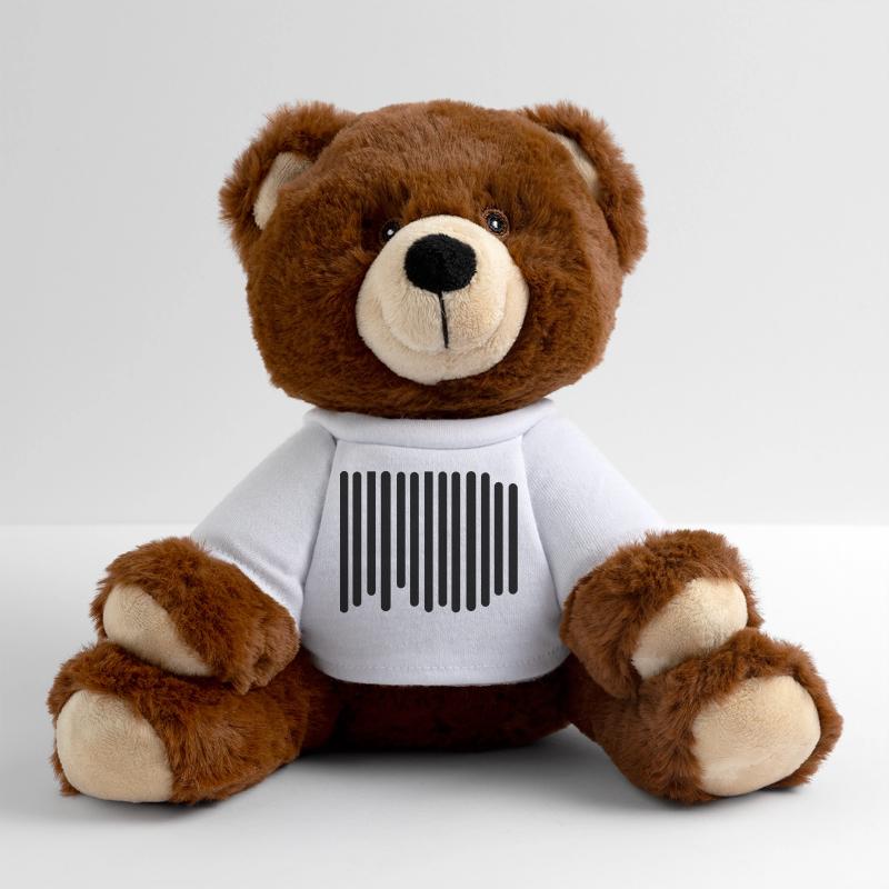 barcode MiniFeet® RecycelBär® Teddy Bear Brown