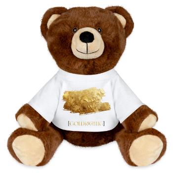 Spot-on - MiniFeet® RecycelBär® Teddy Bear Brown - white - Front