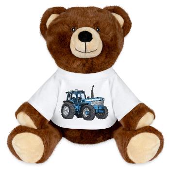 TW 35 - Nounours RecycelBär® marron - blanc - Devant