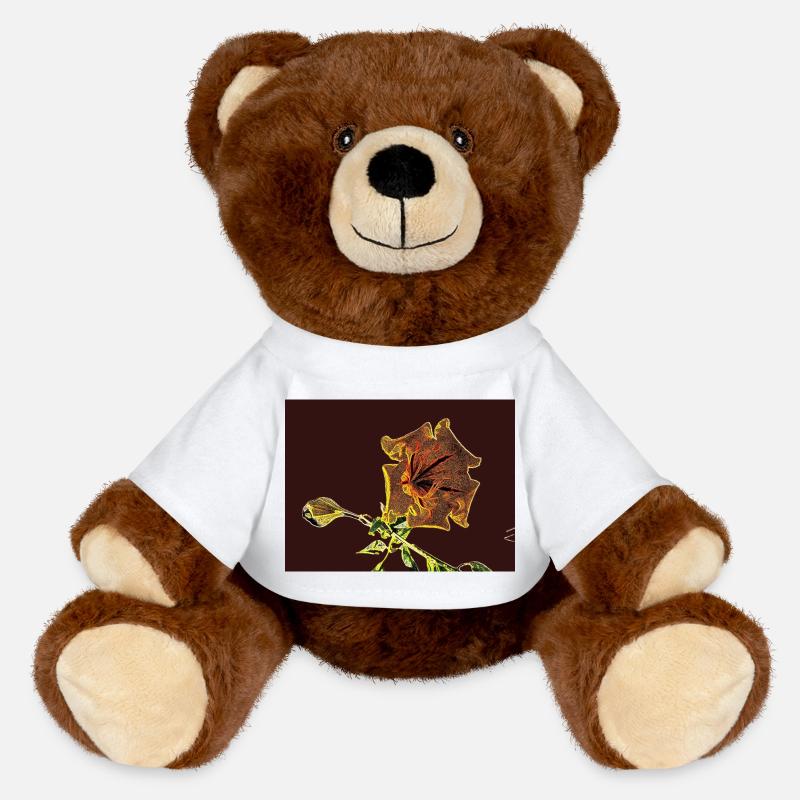 Solandra - MiniFeet® RecycelBär® Teddy Bear Brown - white