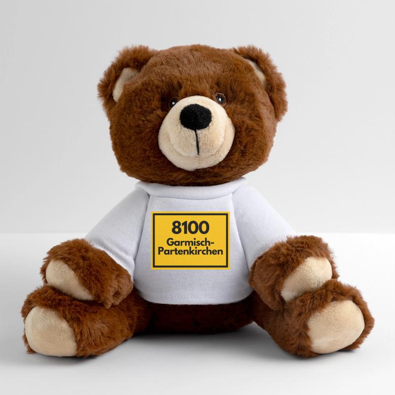 ANCIEN CODE POSTAL 8100 GARMISCH-PARTENKIRCHEN Nounours RecycelBär® marron