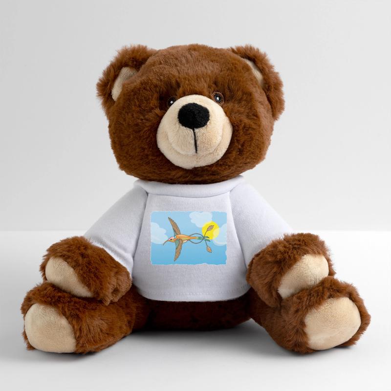 Le colibri Nounours RecycelBär® marron