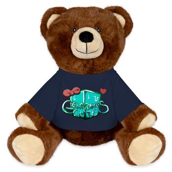 Gelatinous Cube - MiniFeet® RecycelBär® Braun - French Navy - Vorne