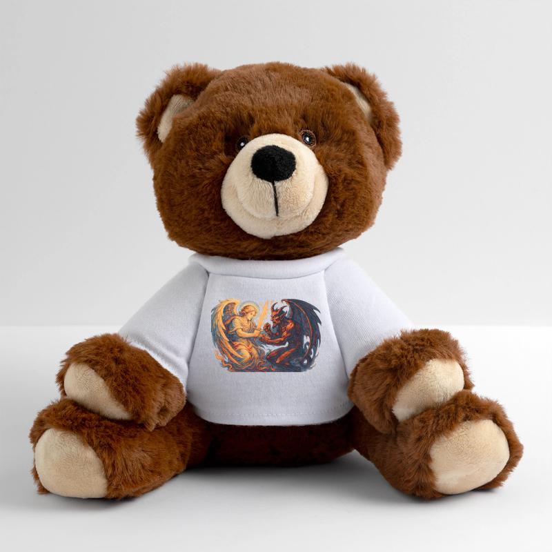 Archange céleste vs Bête infernale Nounours RecycelBär® marron