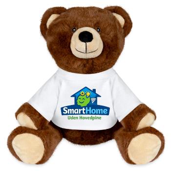 Maison intelligente sans soucis - Nounours RecycelBär® marron - blanc - Devant