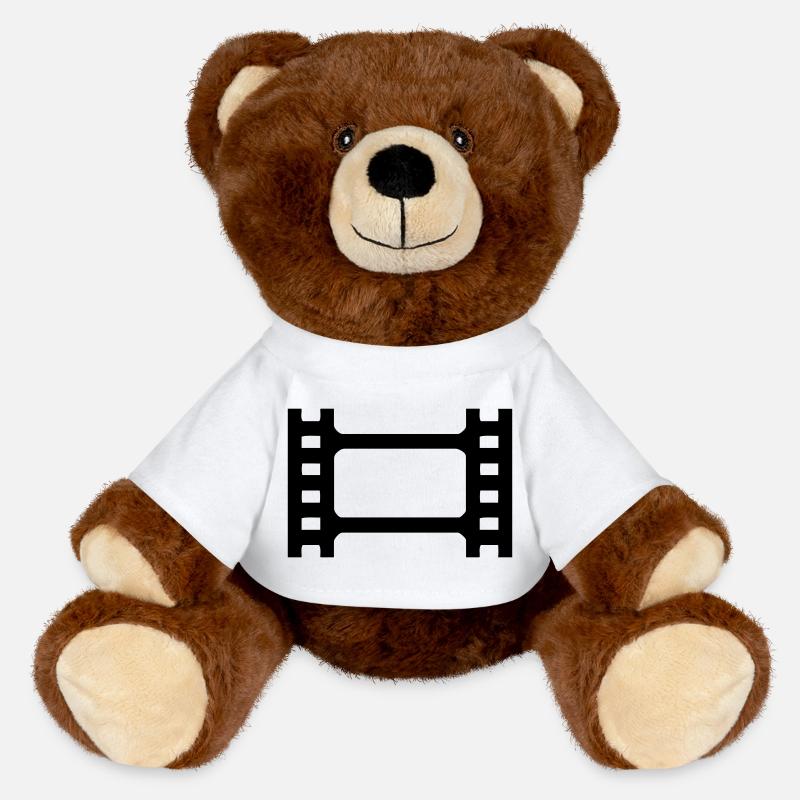 court métrage - Nounours RecycelBär® marron - blanc