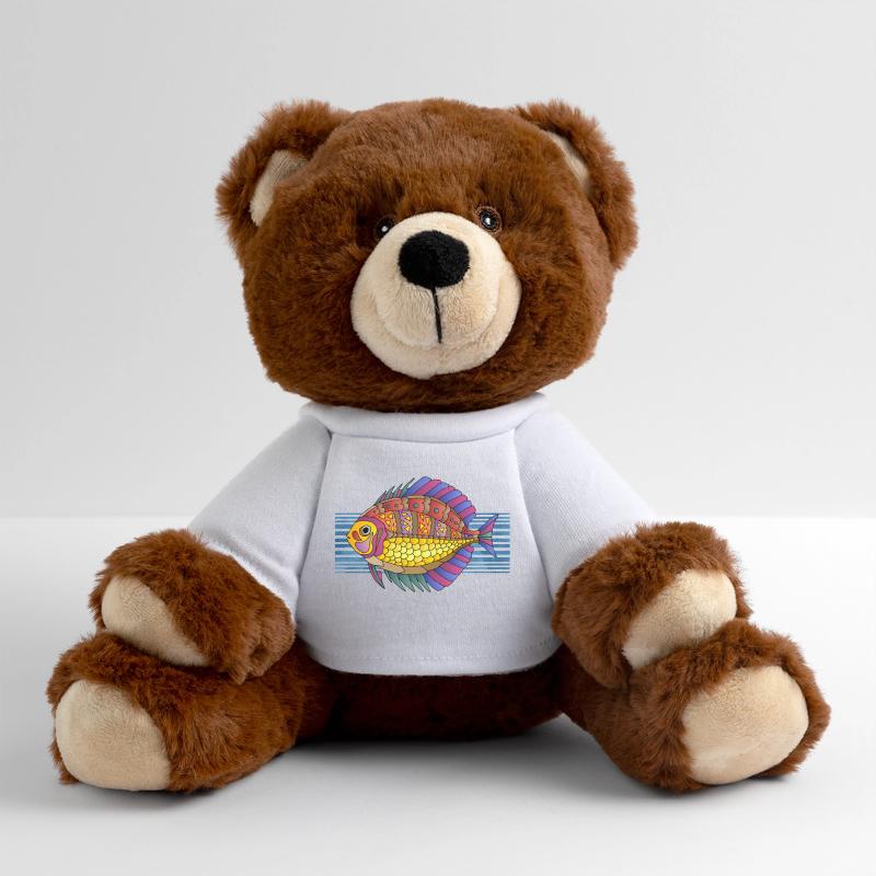 fish MiniFeet® RecycelBär® Teddy Bear Brown